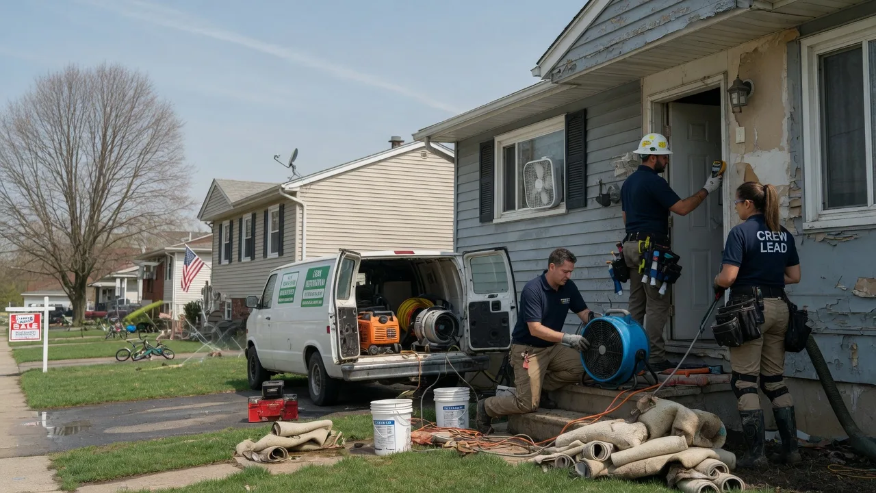 Flood Cleanup in Crockett, VA near me